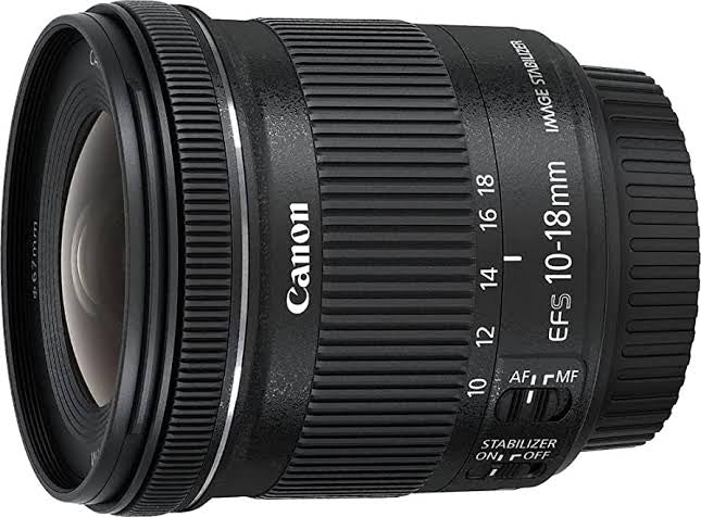 Canon EF-S 10-18mm f/4.5-5.6 IS STM Lens (Used )