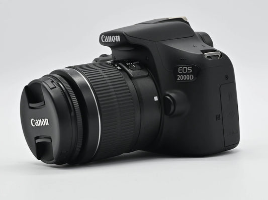 Canon EOS 2000D with 18-55mm f/3.5-5.6 III Lens (used)