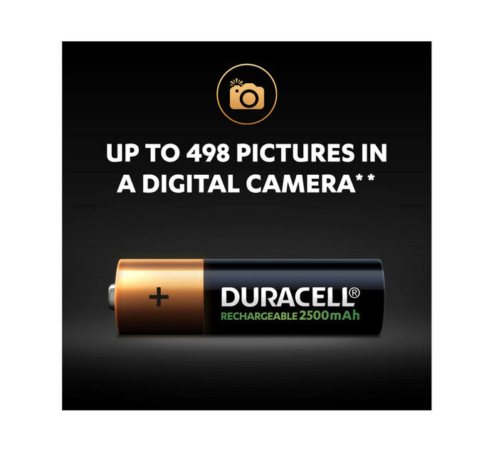 Rechargeable Batteries Duracell 4-Pack (Accessories)
