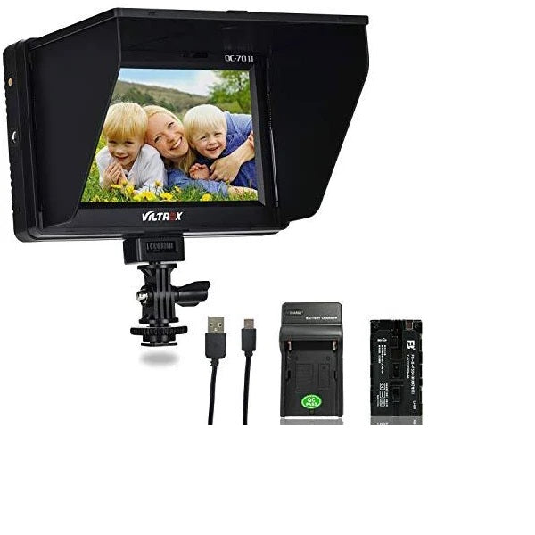 VILTORX¬ DC-70 II 7 Inch 4K Camera Monitor