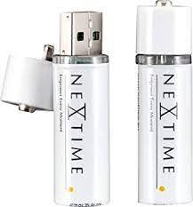 NeXtime 1200mAh AA USB Rechargeable Battery - 4 Pack - 3-4 years