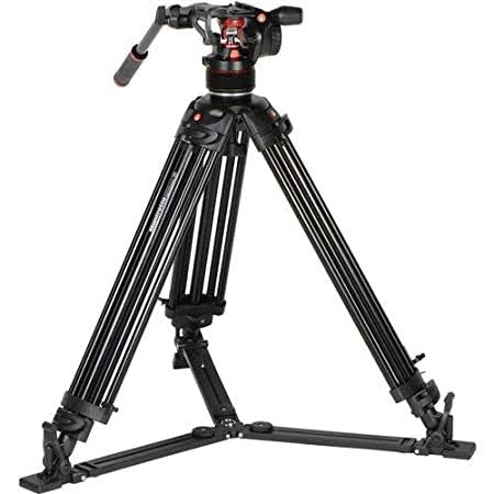 (Use) Manfrotto Pro Video MVH502A Head + 546GB Tripod + Padded Bag