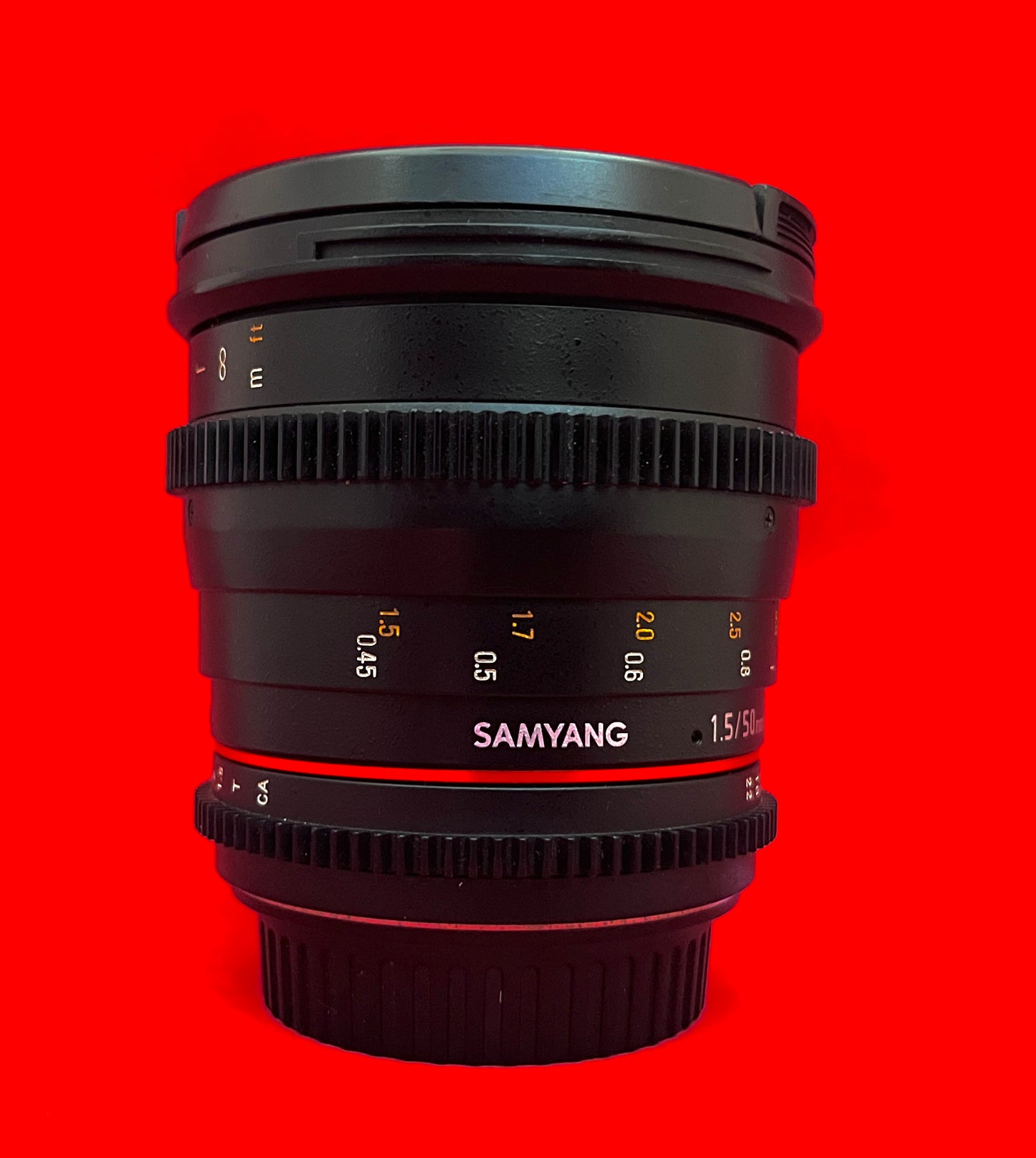 Samyang 50mm T1.5 VDSLR AS UMC Lens for Canon EF