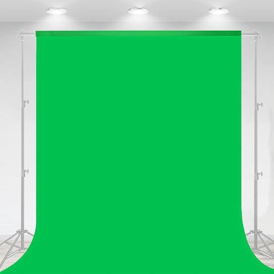 Backdrop Chroma-Key white. Green, black, bleu, Red , etc Cotton / Muslin Backdrop 3.2m x 6m