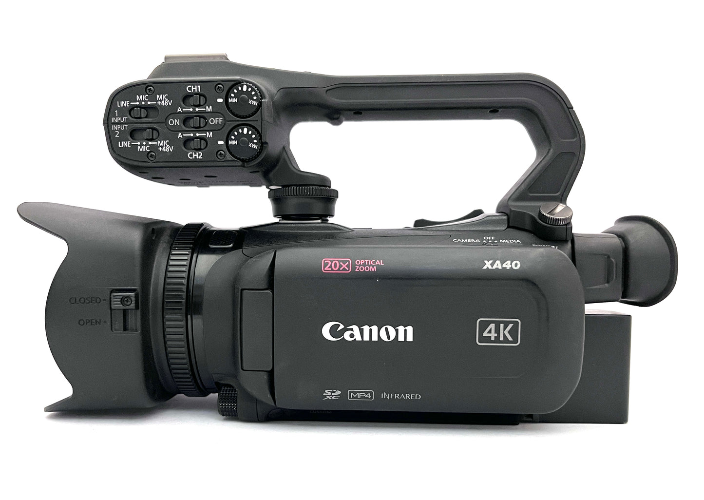 CANON XA40 PROFESSIONAL UHD 4K CAMCORDER (used)