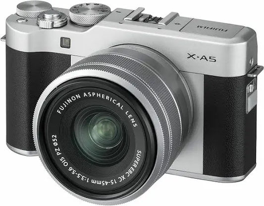 Fujifilm Mirrorless Digital Camera X-A5 + 15-45mm Lens Silver (used)