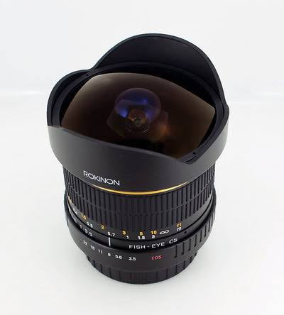 Rokinon 8mm F3.5 Fisheye for Canon EF-mount (used)