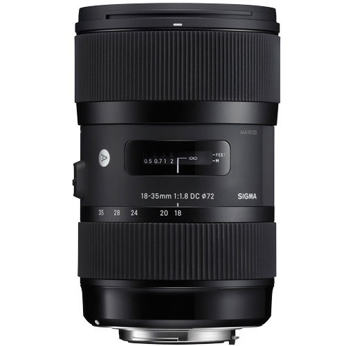 SIGMA 18-35MM F1.8 ART LENS NIKON (used)