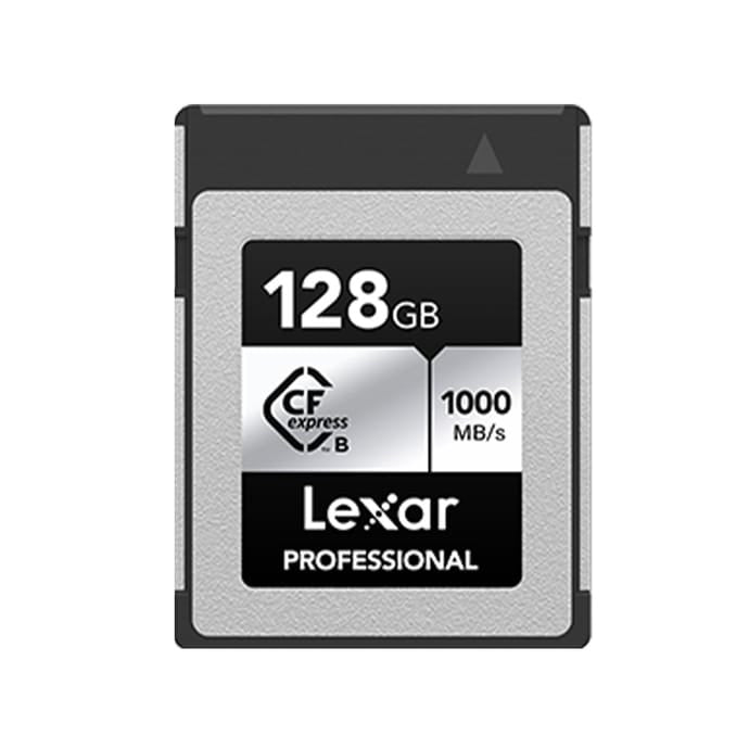 Lexar 128GB Professional CFexpress Type-B Memory Card (Silver Series) 1000MB/s (used)