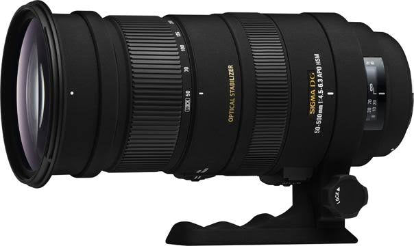 50-500mm F4.5-6.3 APO DG OS HSM Zoom IS Lens for Nikon (used)