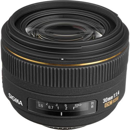 Sigma 30mm f/1.4 EX DC HSM Autofocus Lens for Canon EF-Mount (used)