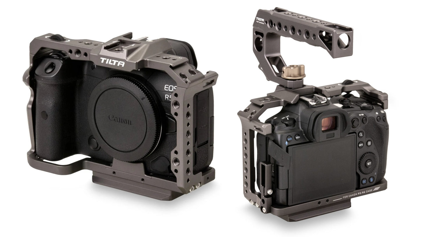 Tilta Camera Cage for Canon R5/R6 Kit A - Black  New (Open Box)