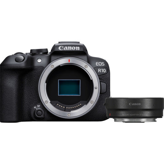 Canon EOS R10 Body + Mount Adapter EF-EOS R (used)
