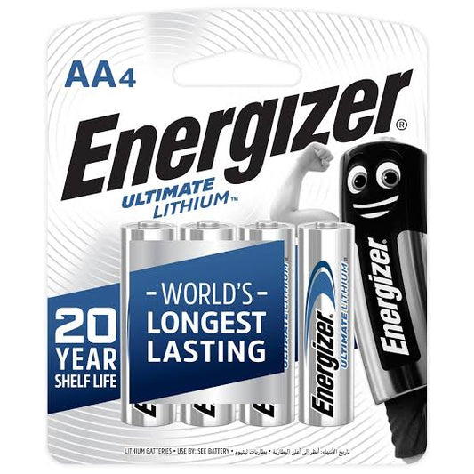 Energizer Lithium E2 4AA Batteries (Accessories)