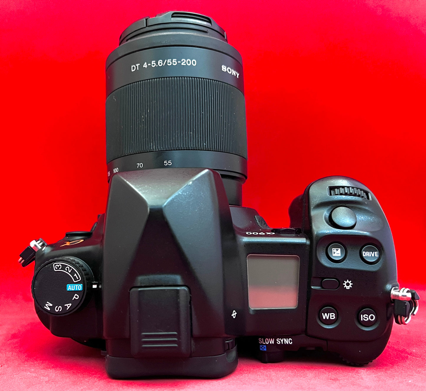 Sony Alpha DSLR-A900 SLR Digital Camera + 55-200mm lens (used)