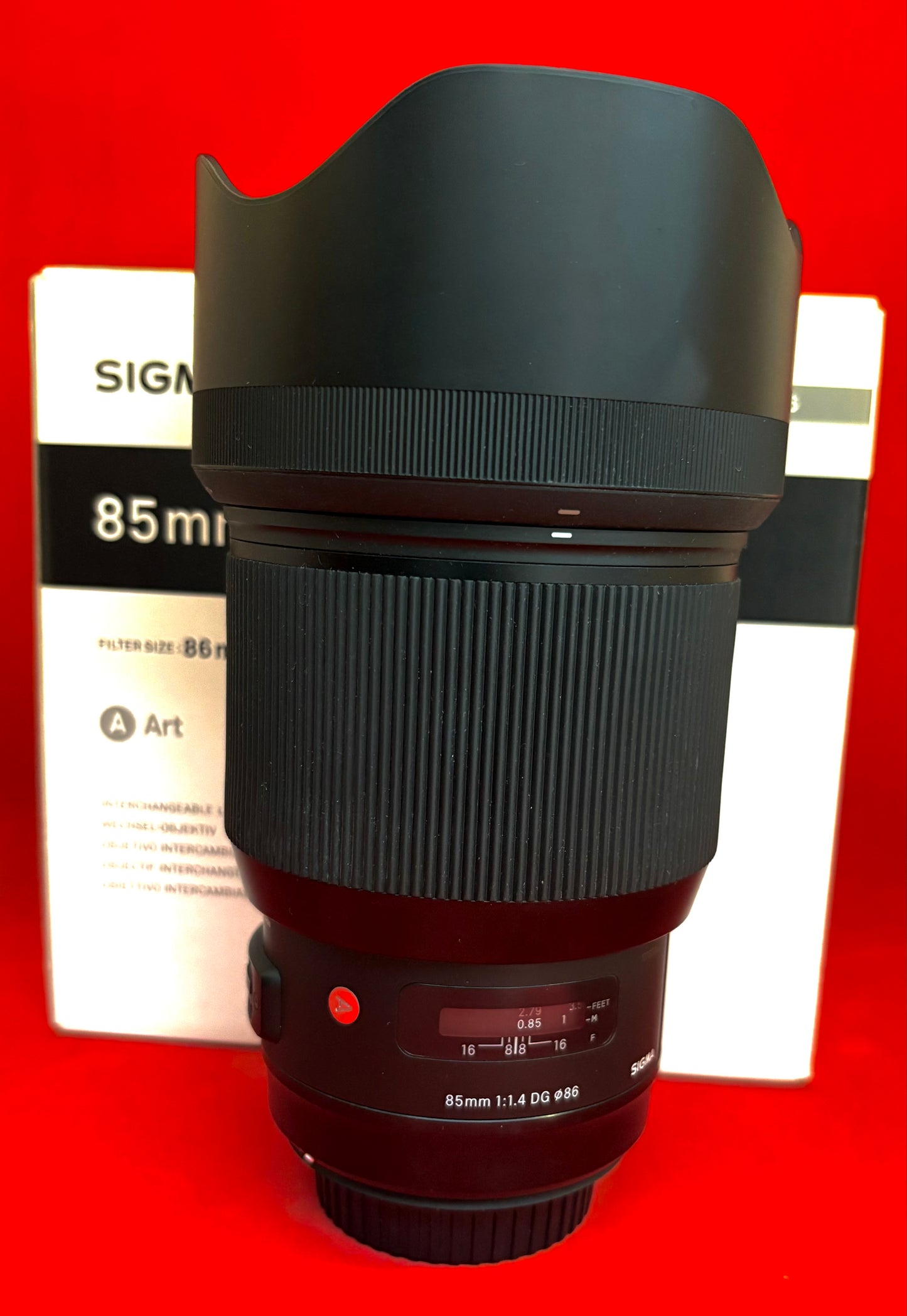 Sigma 85mm f/1.4 DG HSM Art Lens for Canon EF (used)