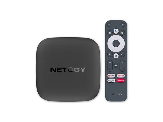netogy android tv box 4k - google and netflix certified (brand new )