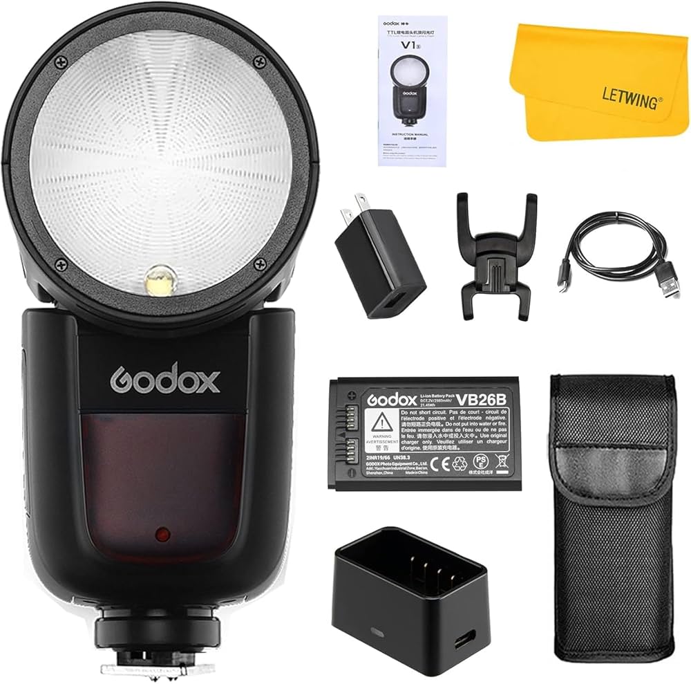 Godox V1S Sony Round Head TTL Li-ion Flash