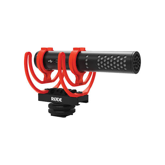 Rode VideoMic GO II-  Ultracompact Analog/USB Camera-Mount Shotgun Microphone