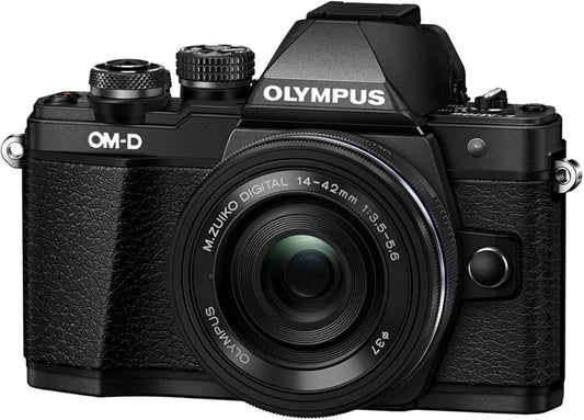 Olympus E-M10 II Camera and Panasonic 14-42mm F3.5-5.6 OIS Lens (used)
