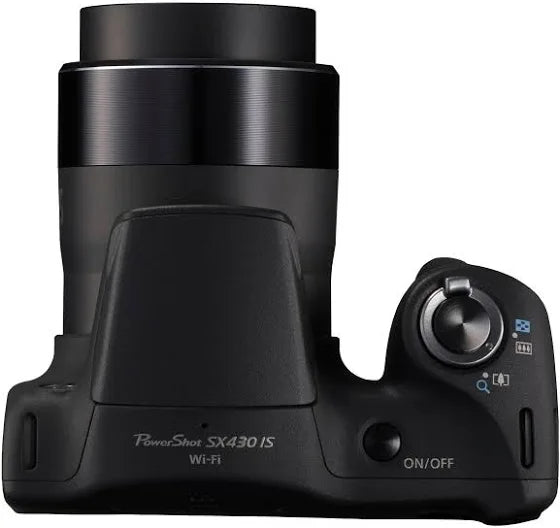 Canon PowerShot SX430 Is 20mp Digital Camera Black (used) – Luck