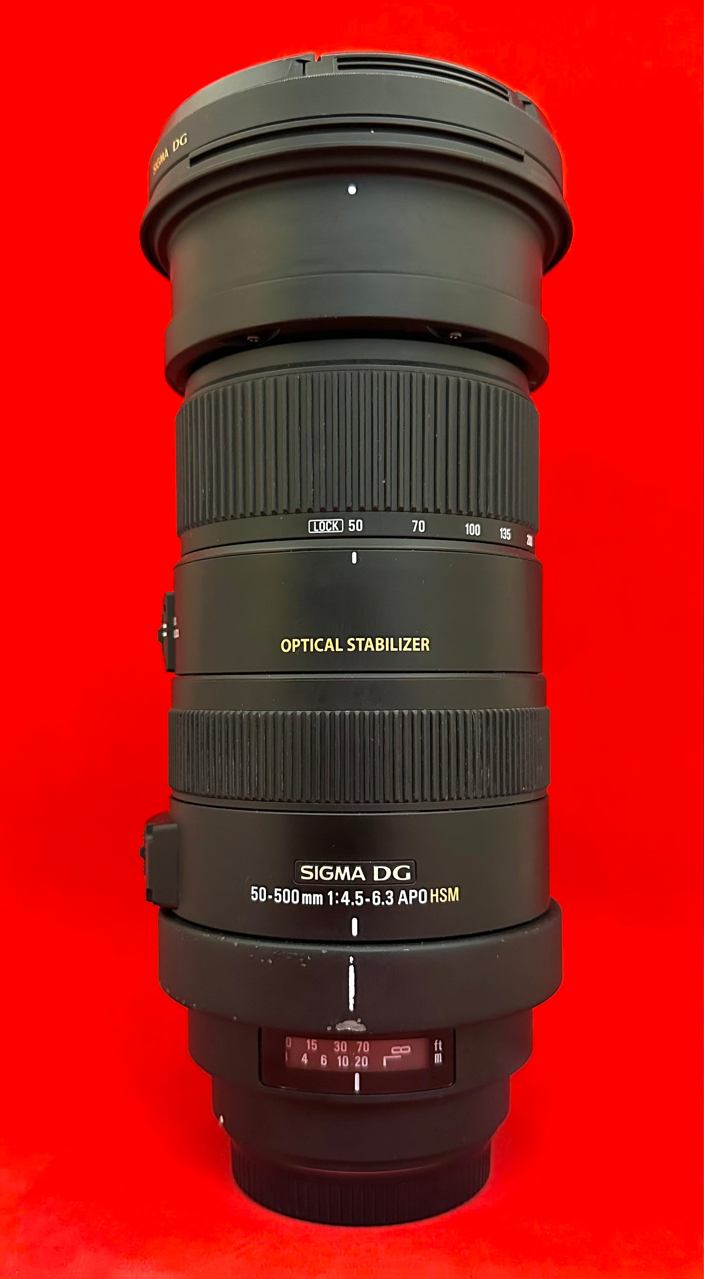 50-500mm F4.5-6.3 APO DG OS HSM Zoom IS Lens for Nikon (used)
