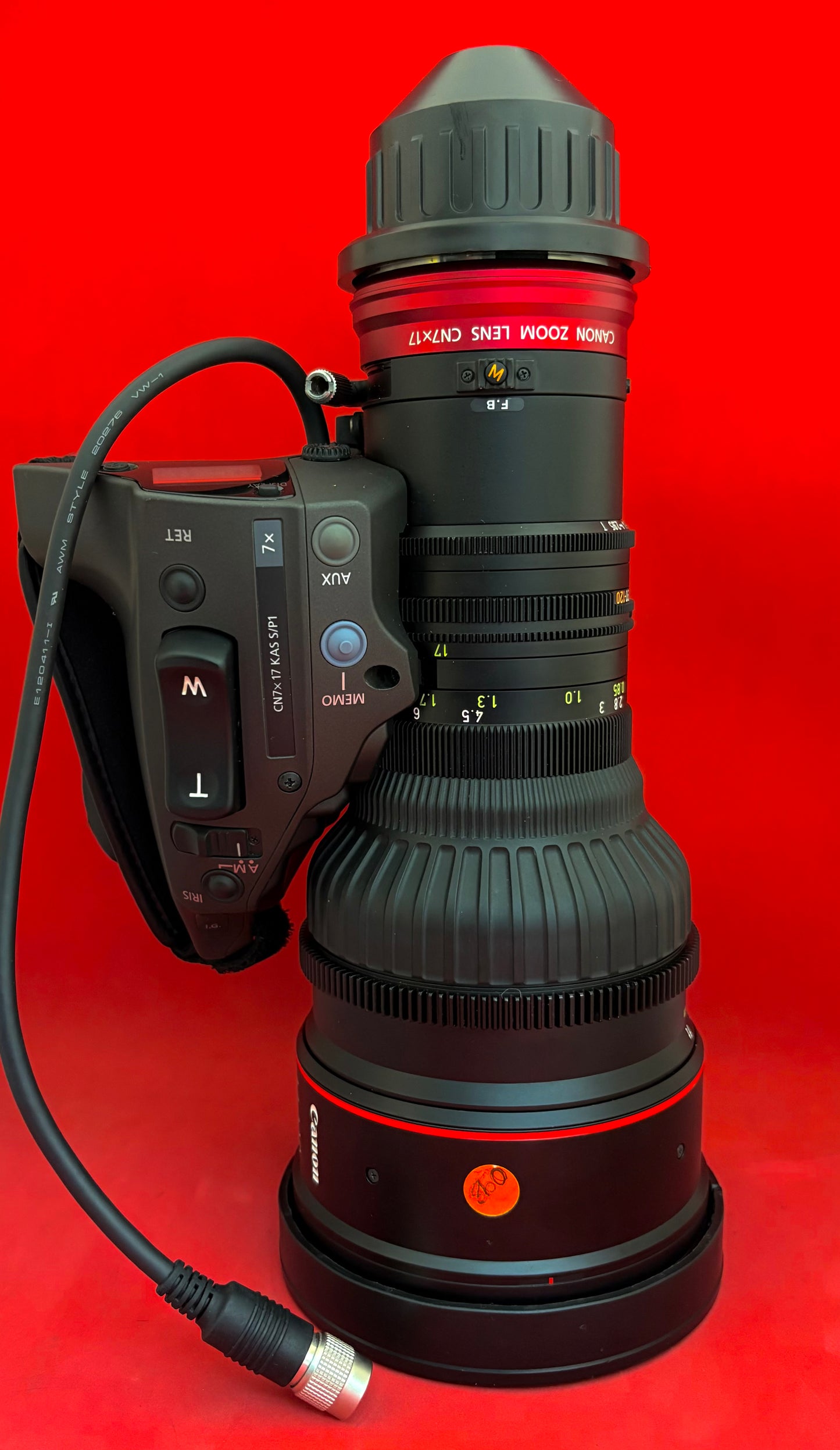 CANON CN7X17 KAS S CINE-SERVO 17-120MM T2.95 PL MOUNT (used)