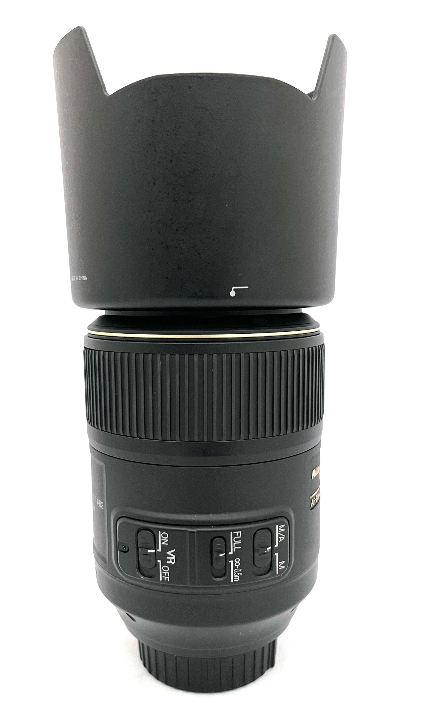 Nikon 105mm Micro F2.8G AF-S IF-ED VR Macro Lens (Used)