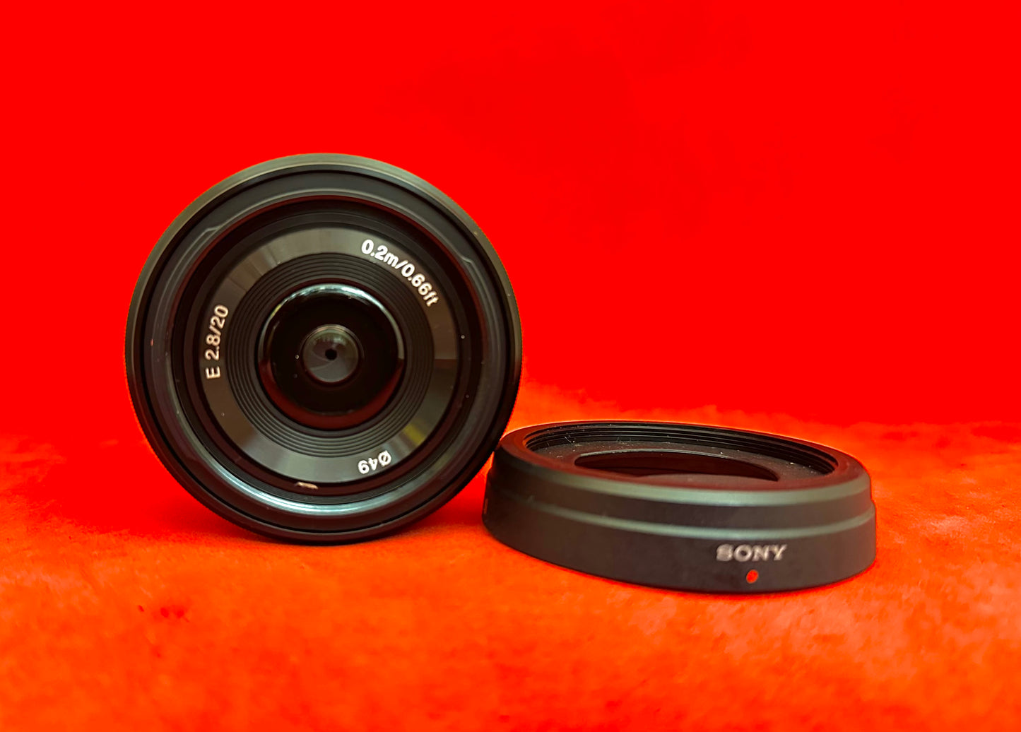SONY E 20MM F/2.8 LENS (used)