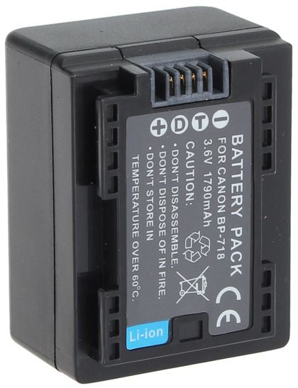 Canon BP-718 Replacement Battery
