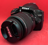 Nikon D3200 Camera 24.2 MP CMOS Digital SLR with 18-55mm f/3.5-5.6 Auto Focus-S DX VR NIKKOR Zoom Lens (USED)