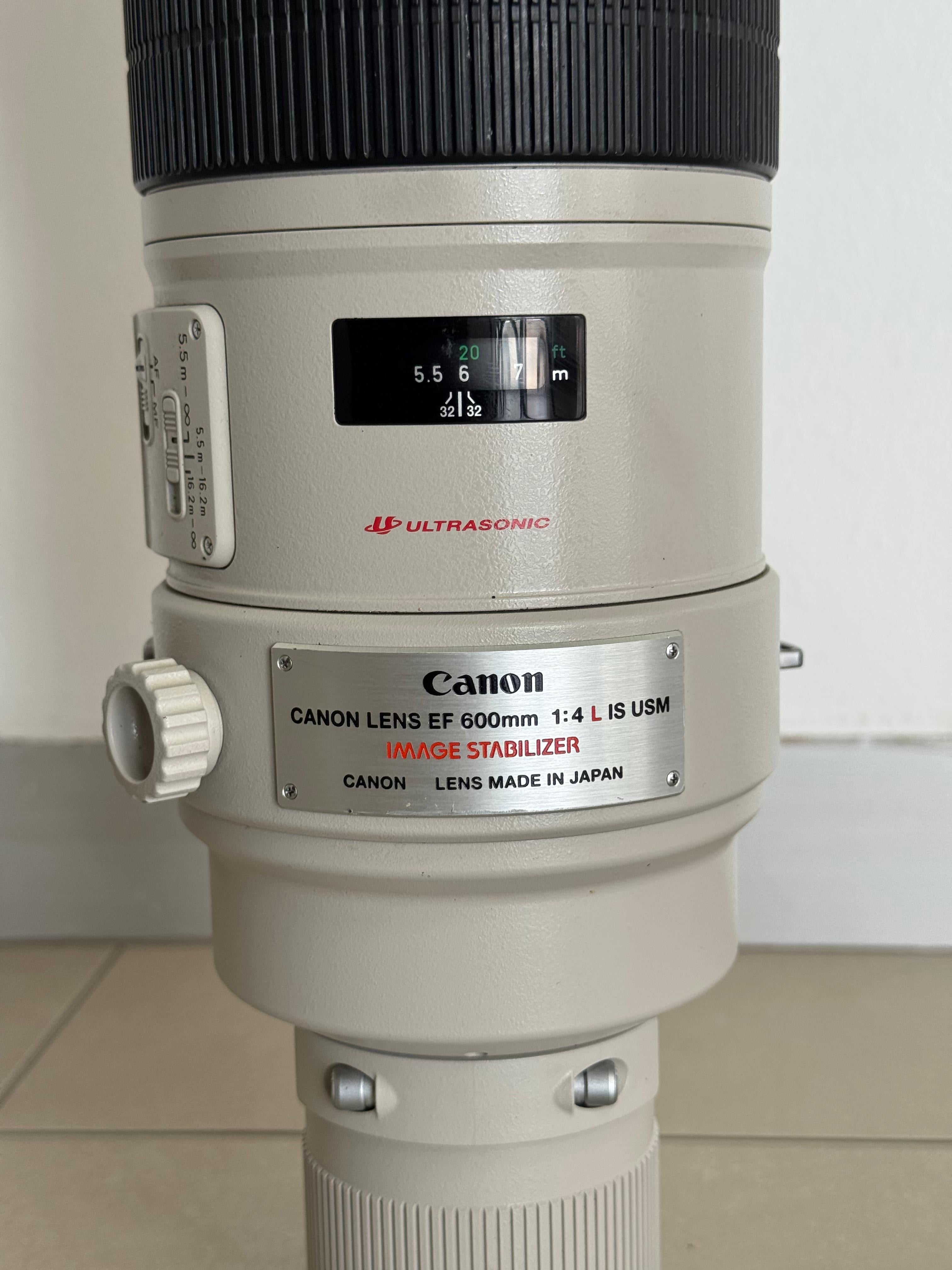 Canon EF 600mm f/4L IS USM Lens (Used) – Luck Tech Cameras