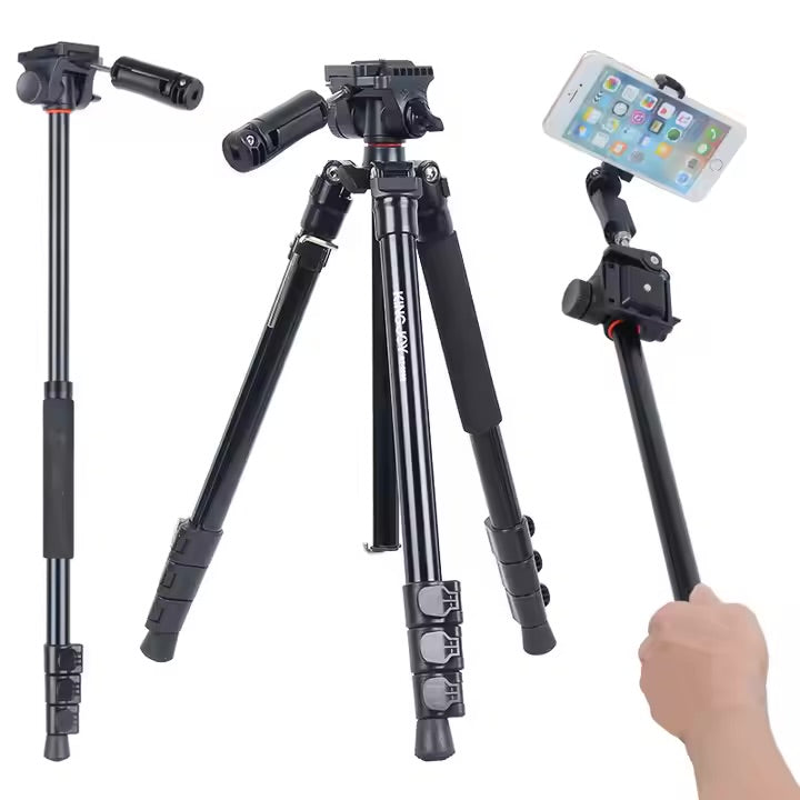 KINGJOY TRIPOD KIT BT-158 FOR CAMERA AND SMARTPHONE