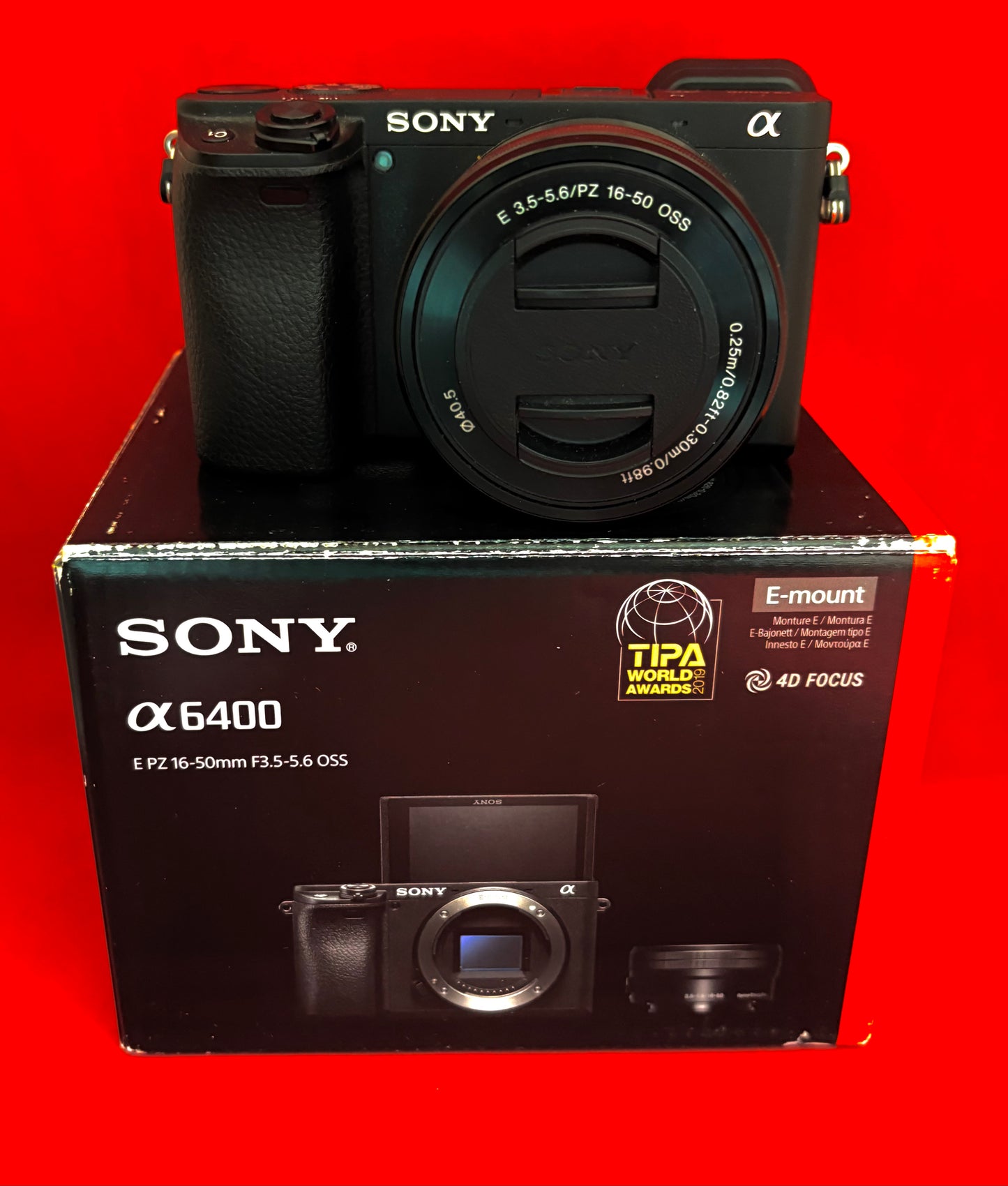 Sony Alpha a6400 Mirrorless Digital Camera with 16-50mm Lens (used)