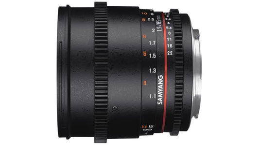Rokinon 85mm T1.5 Cine DS Lens for Canon EF (used)