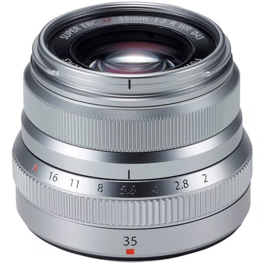 Fujifilm XF 35mm f/2 R WR Lens silver (used)