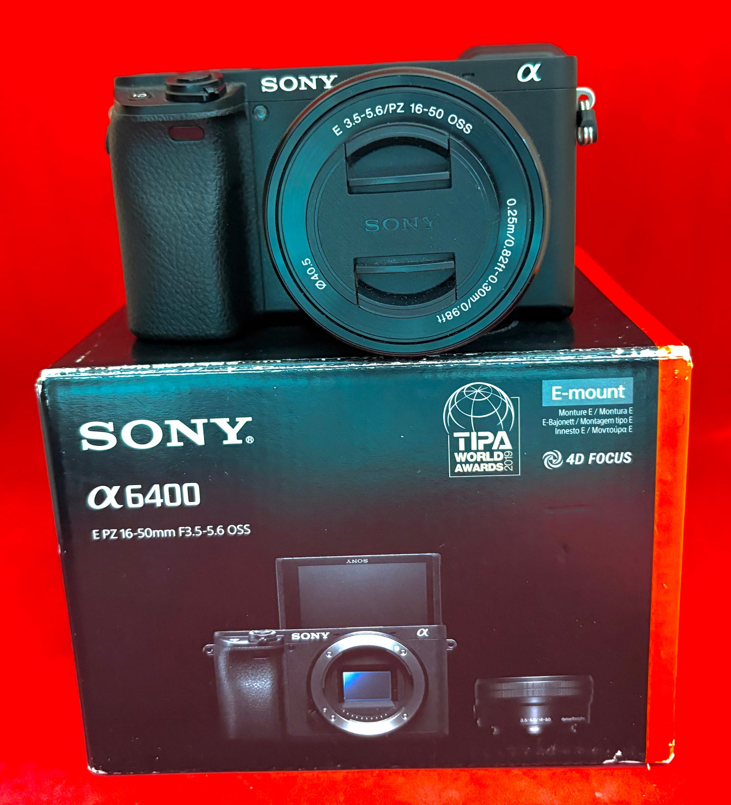 Sony Alpha a6400 Mirrorless Digital Camera with 16-50mm Lens (used)
