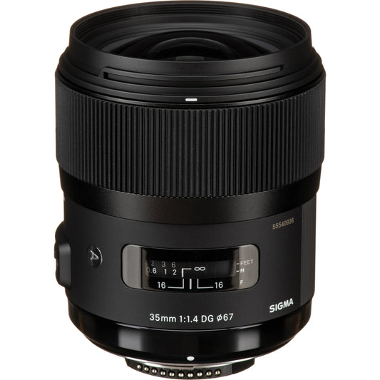 Sigma 35mm f/1.4 DG HSM Art Lens for Nikon F (used)