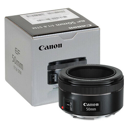 Canon EF 50mm f/1.8 STM Lens New – Luck Tech Cameras