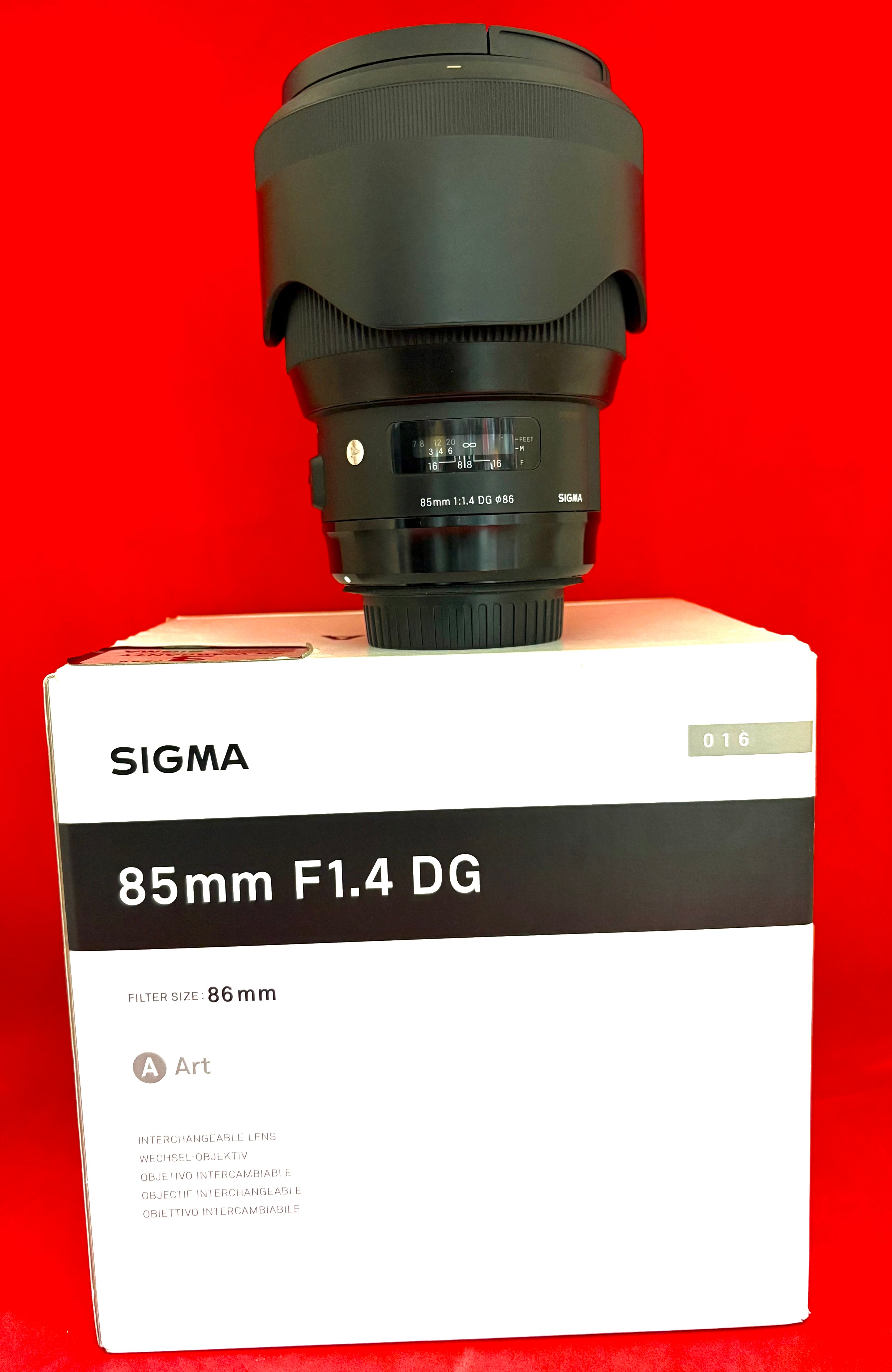 Sigma 85mm f/1.4 DG HSM Art Lens for Canon EF (used) – Luck Tech