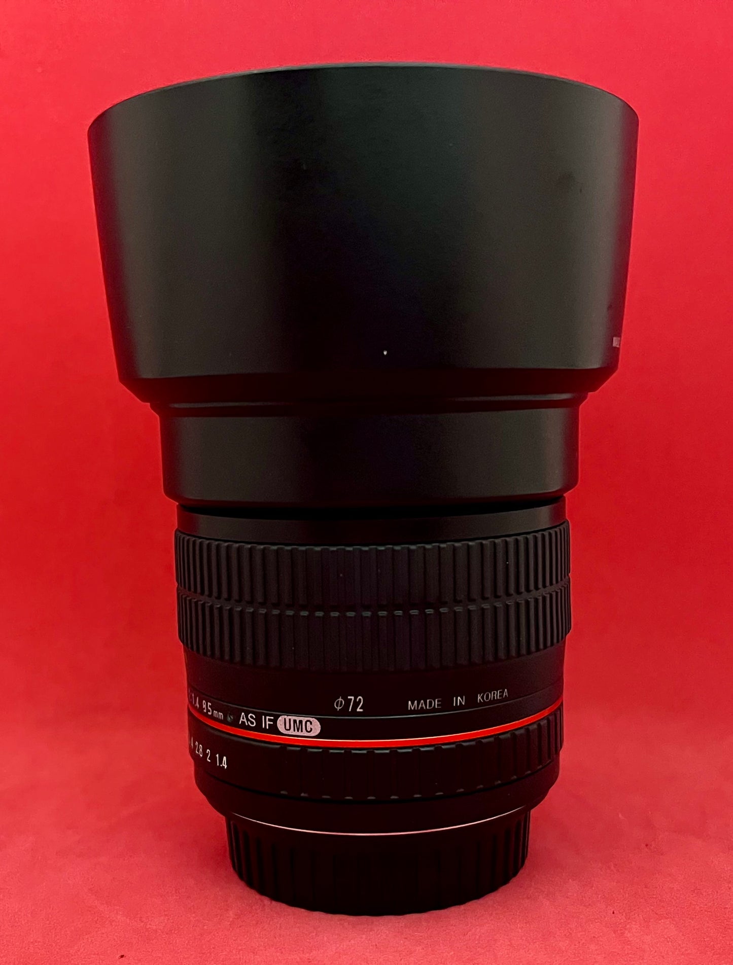 Samyang 85mm F1.4 ED AS IF UMC Lens for Canon (used)