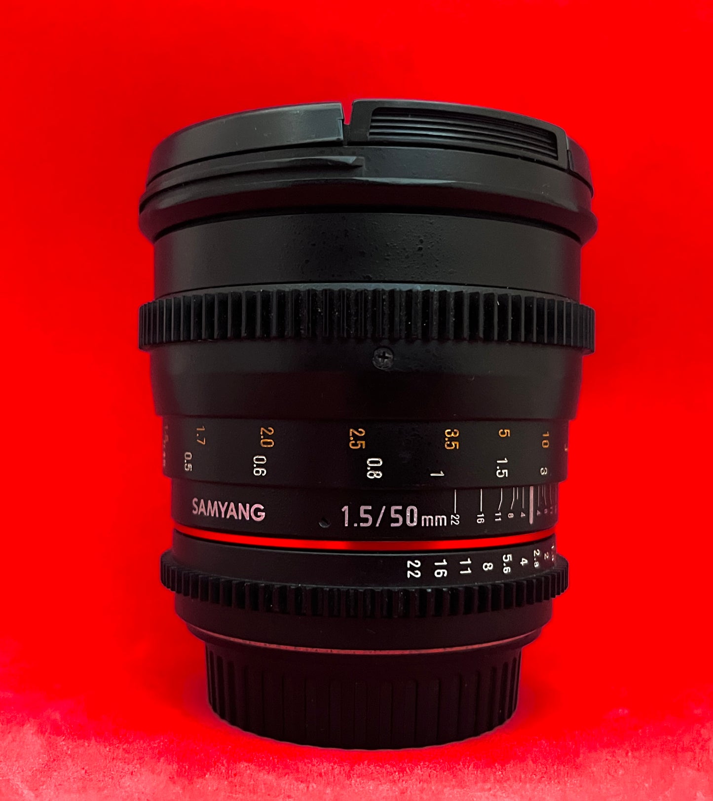 Samyang 50mm T1.5 VDSLR AS UMC Lens for Canon EF