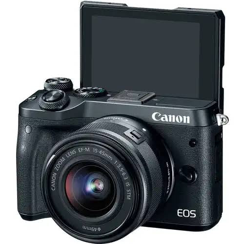 Canon EOS M6 Mirrorless Digital Camera with 15-45mm (used)