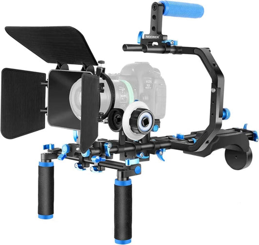 Camera Shoulder Rig Kit with Matt box