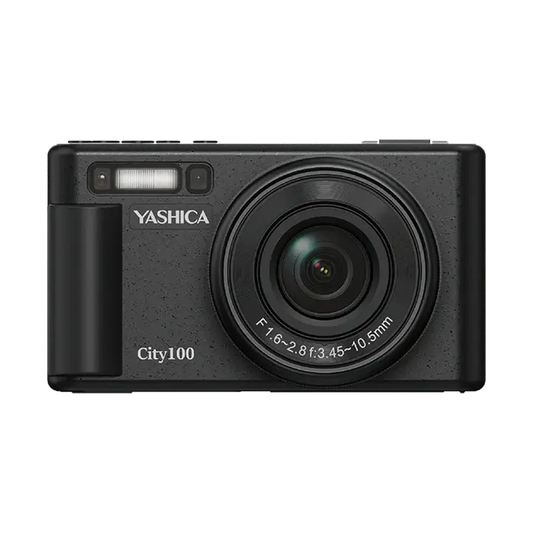 Yashica City 100 Digital Compact Camera – Black Brand new