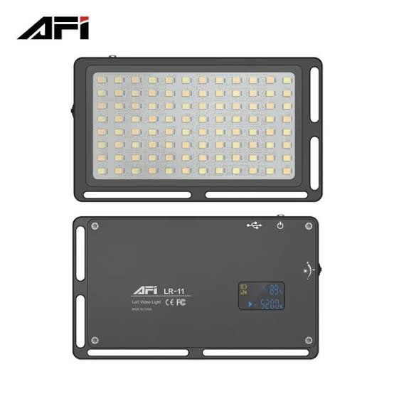 AFI LR-11 Camera Mobile Video Thin Dimable LED SQUARE LIGHT