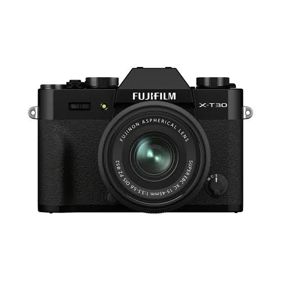 FUJIFILM X-T30 MIRRORLESS DIGITAL CAMERA WITH 15-45mm LENS. (USED)