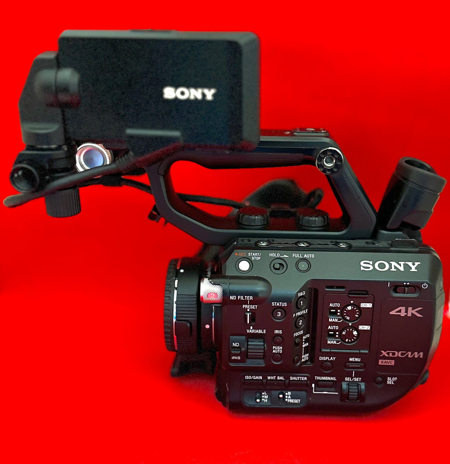 SONY PXW-FS5 body with EF-Emount adapter (used)