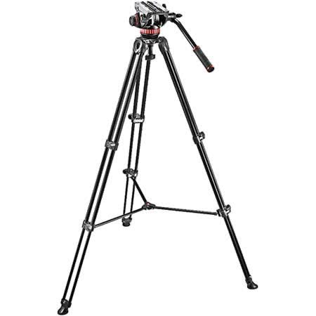 Manfrotto MVH500A + MVT502AM Tripod and Carry Bag