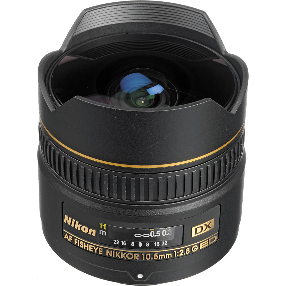 Nikon AF 10.5mm f/2.8 G ED DX Fisheye (used)